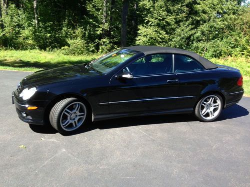 2008 mercedes benz clk 550 convertible