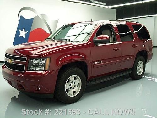 2007 chevy tahoe lt 8-passenger leather dvd tow pkg 44k texas direct auto