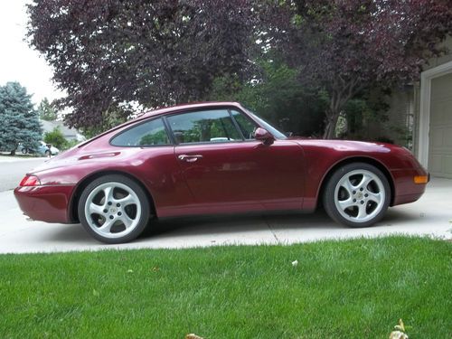 1996 porsche 911 - metallic arena red