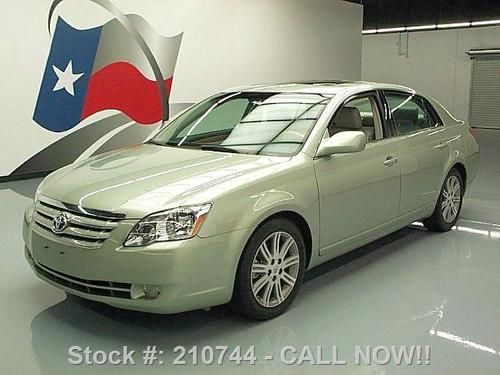 2007 toyota avalon ltd sunroof nav climate leather 69k texas direct auto