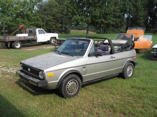 1985 volkswagen cabriolet