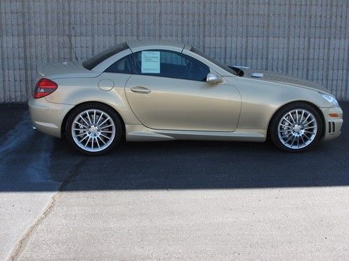 2006 mercedes-benz slk55 amg automatic 2-door convertible low miles