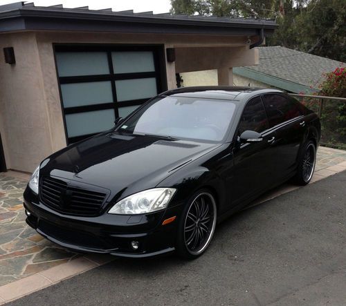 2008 mercedes-benz s63 amg - cerified pre-owned warrranty **custom** 55k miles