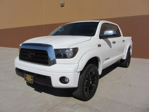 2007 toyota tundra~crewmax~limited~5.7l~~htd lea~20s xd~flares~extras