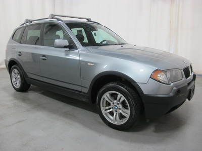 2004 bmw x3 3.0i all wheel drive* 6 speed* clean carfax*great car*no reserve!