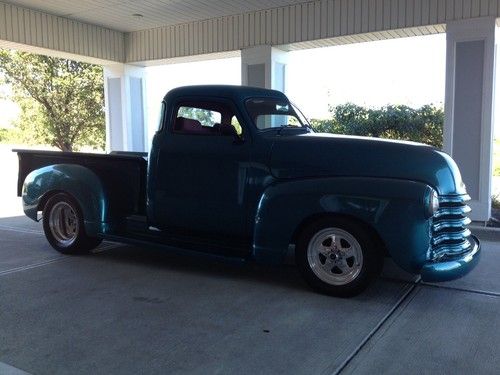 1951 Chevrolet Street Rod Pickup - All steel 5 Window Custom Hot Rod truck, image 2