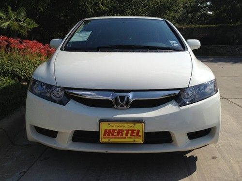 2011 honda civic lx-s  white