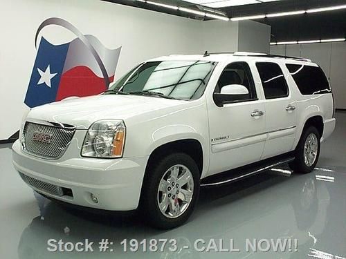 2008 gmc yukon xl denali awd 7-pass htd leather 64k mi texas direct auto