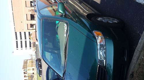 Honda Odyssey EX-L 2002 175000 miles Green ex, tan leather interior, image 3