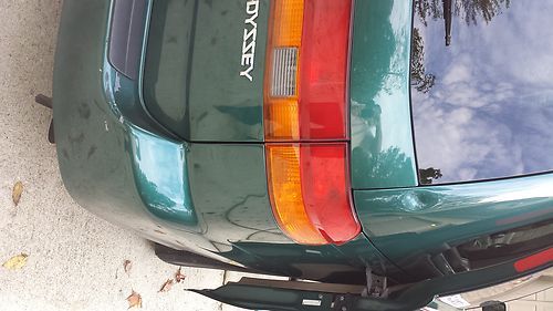 Honda Odyssey EX-L 2002 175000 miles Green ex, tan leather interior, image 4