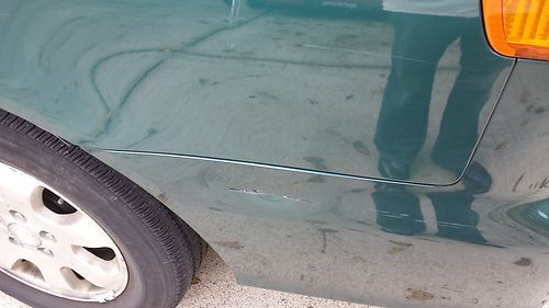 Honda Odyssey EX-L 2002 175000 miles Green ex, tan leather interior, image 5