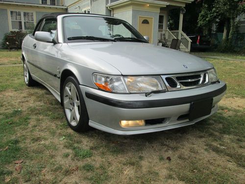 2002 saab 9-3 se convertible 154k miles $ave runs great looks great