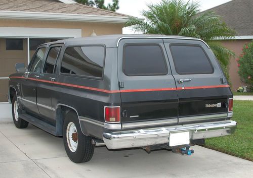 1988 CHEVROLET R20 SUBURBAN 454 BBC TH400 HEAVY TOWING PACKAGE NOT RUNNING, US $1,450.00, image 2