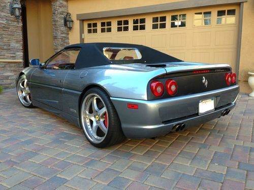 1998 ferrari f355 spyder, 22k, capristo, hre rims, carbon, recent major service