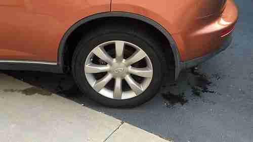 2003 Infiniti fx35 Liquid Copper exterior Orange leather interior, US $9,000.00, image 6