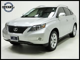 2010 lexus rx350 fwd suv snrf lthr back up camheated/cooled seats 6cd bluetooth!