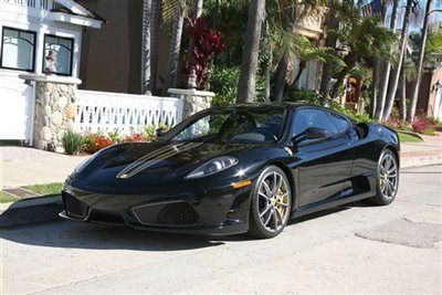 2009 430 scuderia, black / black with stripe. yellow calipers.ultimate 430 coupe