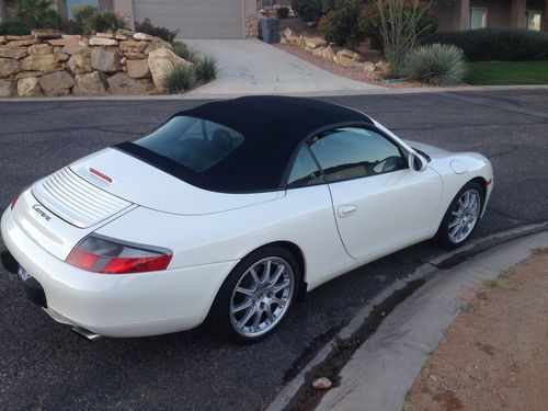 2000 Porsche 911 Carrera Convertible White 22064 miles, US $35,900.00, image 6