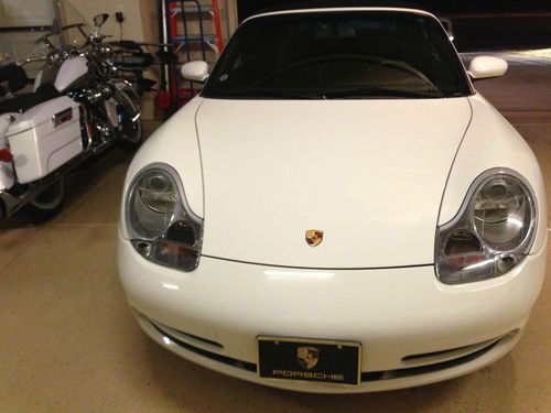 2000 Porsche 911 Carrera Convertible White 22064 miles, US $35,900.00, image 17