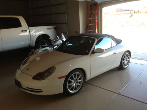 2000 Porsche 911 Carrera Convertible White 22064 miles, US $35,900.00, image 18