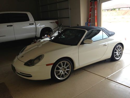 2000 Porsche 911 Carrera Convertible White 22064 miles, US $35,900.00, image 20