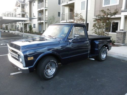 1969 c-10 swb v8 4sp step side 2 wheel drive super nice truck