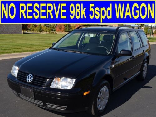 No reserve 98k 5-spd manual gl gls a4 wagon golf clean inside and out records