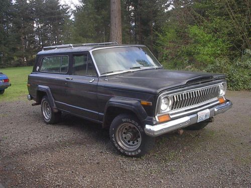 1977 jeep cherokee chief  sport 2 door with 360 4 barrel 4 speed  warren hubs