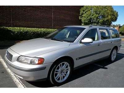 2001 volvo v70 2.4t southern owned leather seats keyless entry sips no reserve