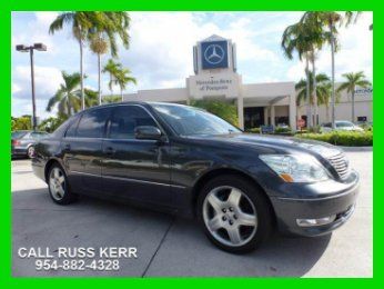 2005 lexus ls430 4.3l v8 32v automatic rear wheel drive sedan premium