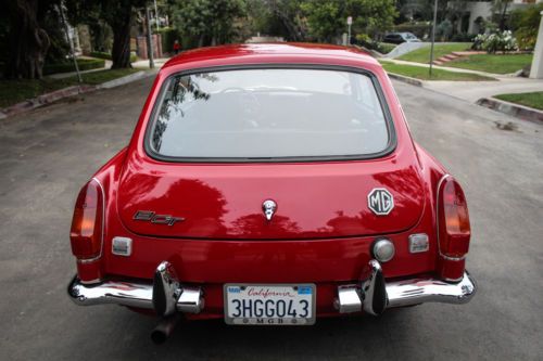 1970 MG MGB GT California Rust Free Coupe Split Bumpers!, US $9,499.00, image 3