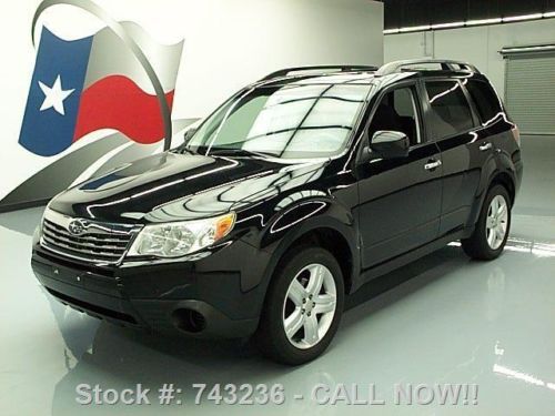 2010 subaru forester 2.5x awd premium wagon sunroof 69k texas direct auto