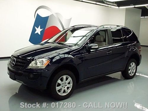 2006 mercedes-benz ml350 awd 3.7l sunroof nav 58k miles texas direct auto