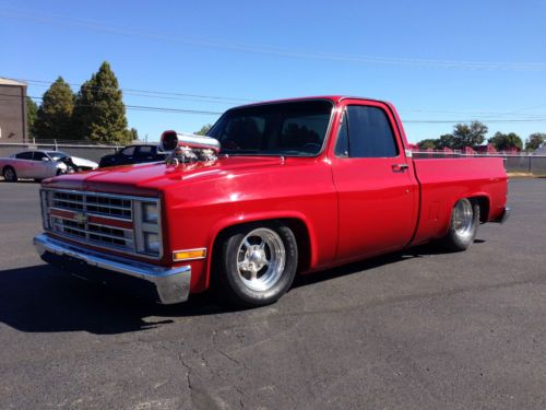 1986 chevrolet c-10 blown big block tubbed pro street