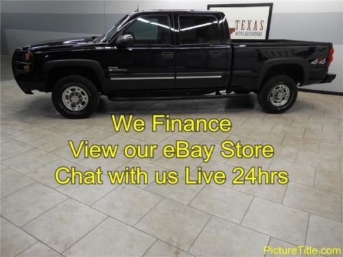 05 silverado 2500 lt 4x4 duramax diesel allison leather heated seats finance