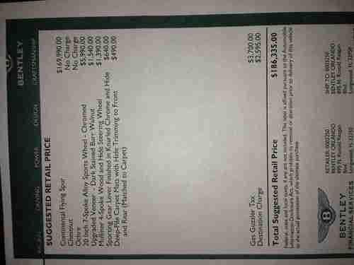 2009 Bentley Continental Flying Spur MINT 18,000 miles Original Owner, image 16