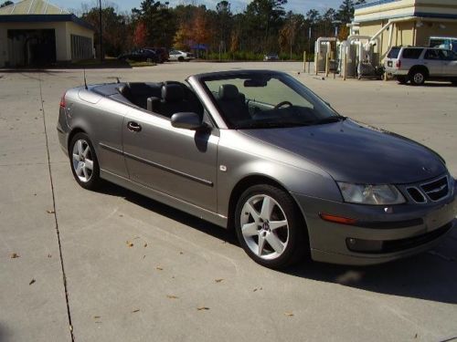 2004 saab 9-3 arc convertible previous damage repaired