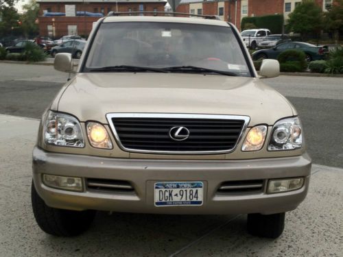 1999 lexus lx470 base sport utility 4-door 4.7l runs perfectly!!