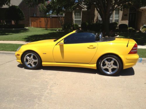 Mercedes benz slk 320 hard top convertible roadster