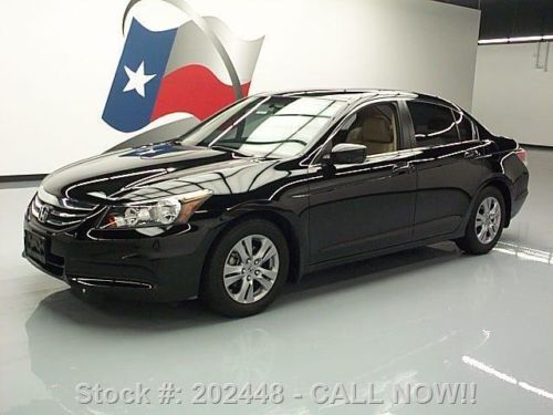 2012 honda accord se auto sedan heated leather 28k mi!! texas direct auto