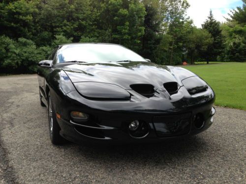 2002 pontiac firehawk trans-am rare 1 of 117  1le cars low reserve! 5100 miles!