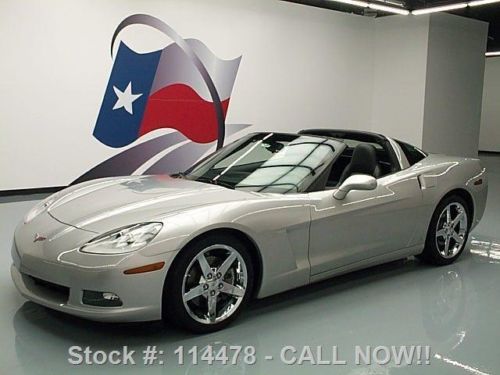 2006 chevy corvette 6.0l v8 6-speed leather nav 74k mi texas direct auto