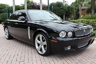 Jaguar xjr clean carfax, loaded with options nav, heated &amp; ac seats we finance