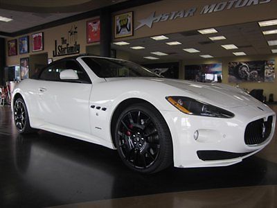 12 maserati gran turismo only 4k  white with black interior priced to sell