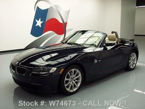 2008 bmw z4 3.0i roadster automatic heated seats 23k mi texas direct auto