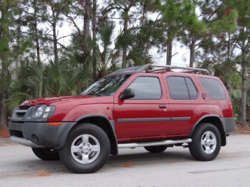 2004 nissan xterra 4x4 * no reserve * 5 speed manual rare find! low miles