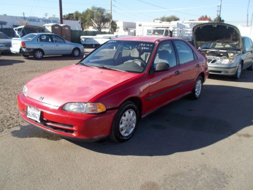 1995 honda civic, no reserve