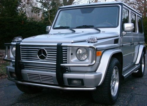 2003 mercedes g55 amg front + rear heated seats woodgrain package very good cond