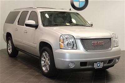 2011 gmc youkon xl 1500 denali silver navigation 3rd row seats bluetooth venil