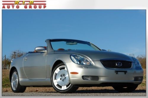 2004 sc430 convertible loaded! immaculate! low miles! incredible buy!